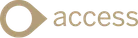 The Access Group logo in gold