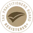 Tax Practitioners Board — Registered logo in gold